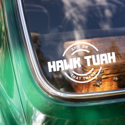 Hawk Tuah klistermærke #1 Hawk Tuah klistermærke #1