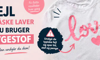 5 fejl med strygefolie (og hvordan du undgår dem) | Guide til perfekt resultat