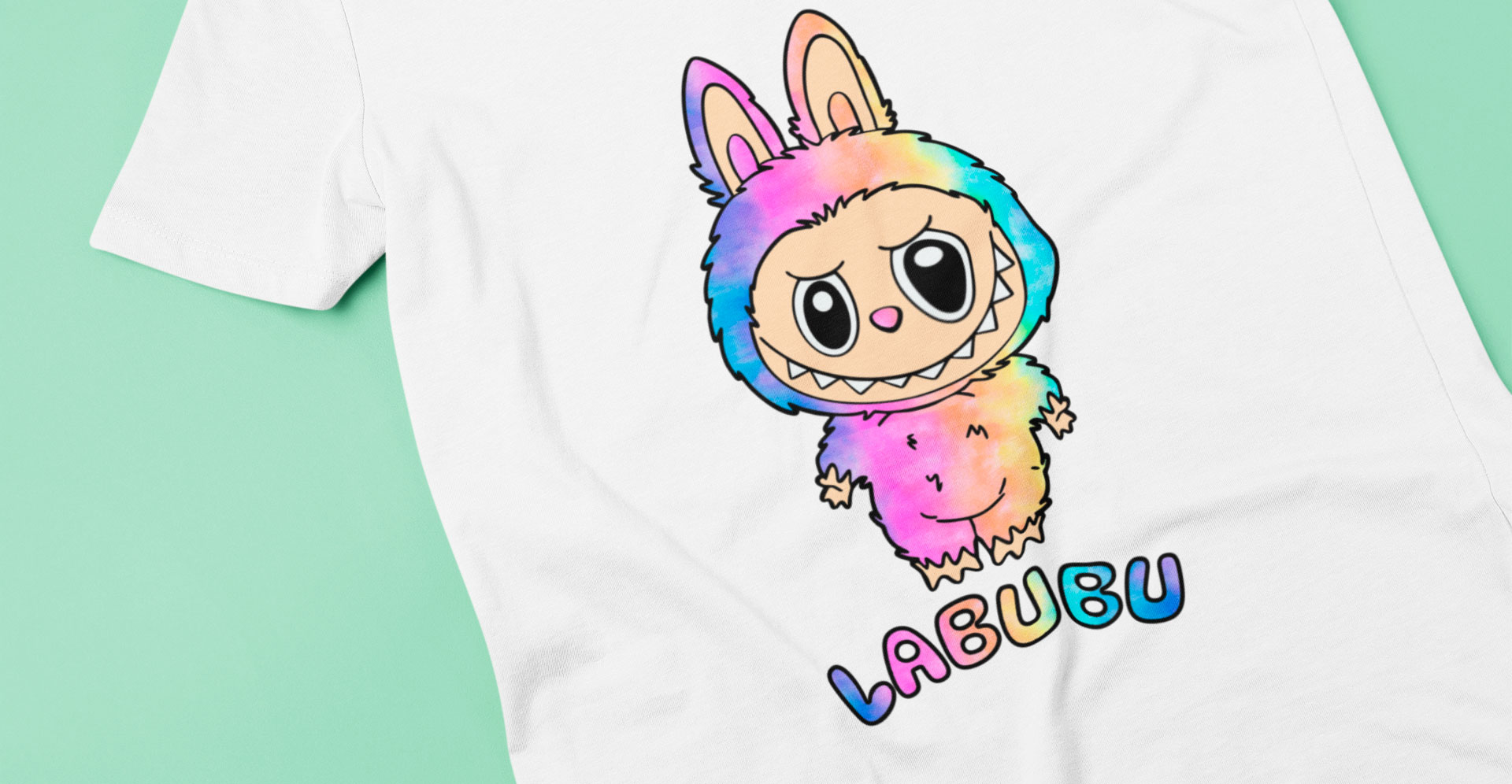 Lav din egen Labubu t-shirt med gratis SVG og strygefolie