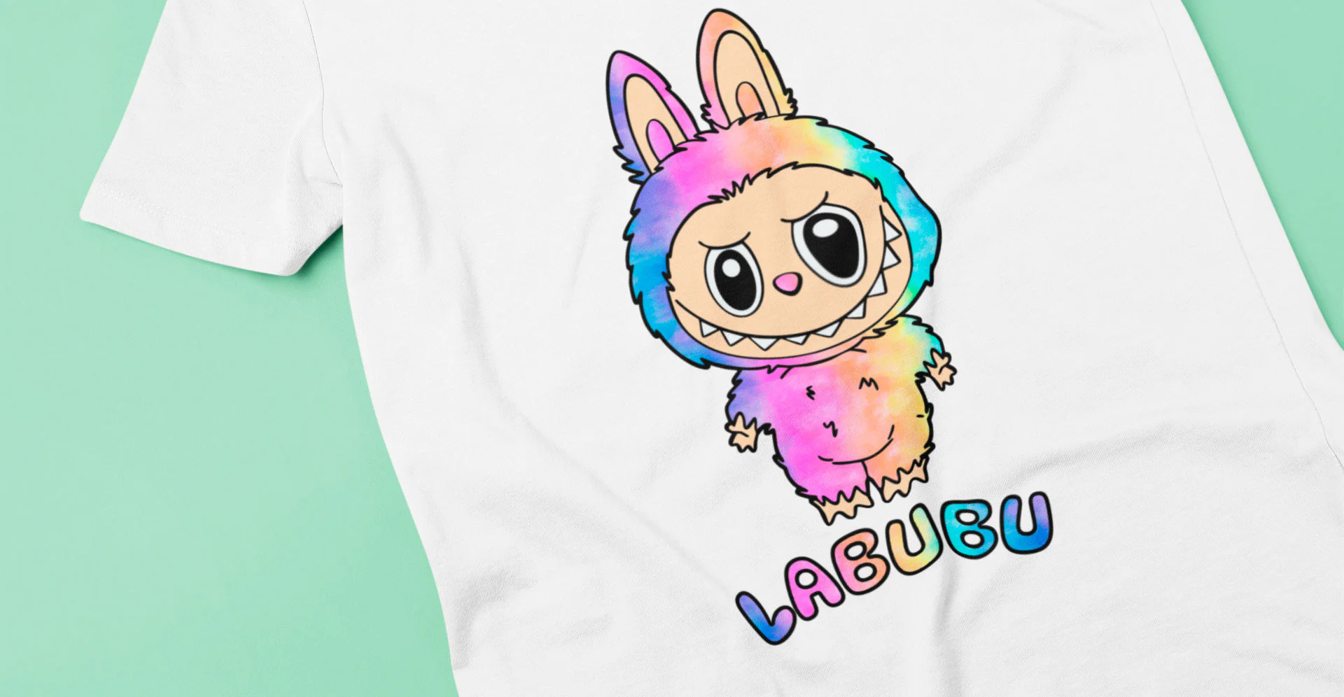 Lav din egen Labubu t-shirt med gratis SVG og strygefolie
