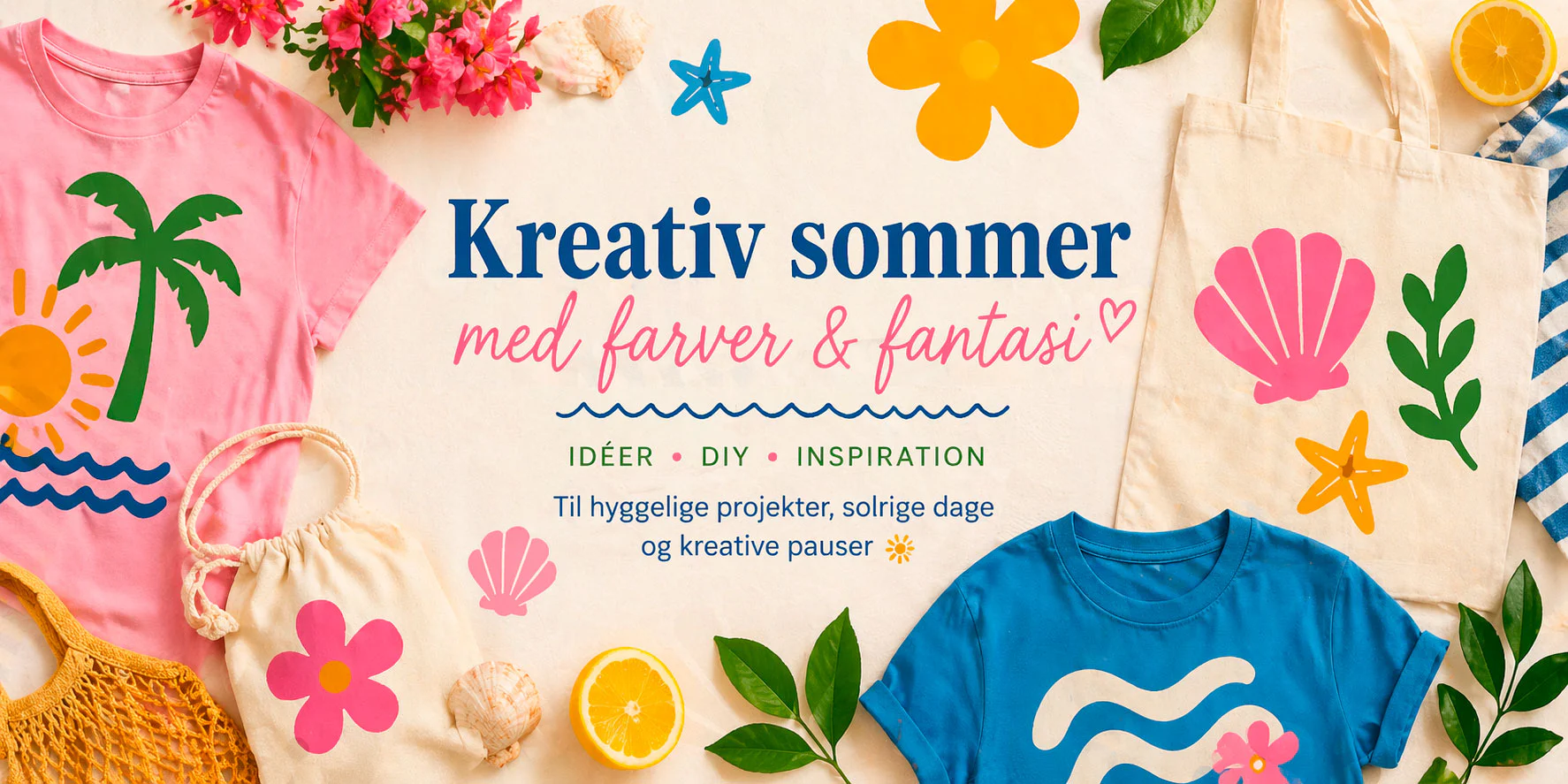 Forny din sommergarderobe med strygefolie – idéer og inspiration til tøj Forny din sommergarderobe med strygefolie – idéer og inspiration til tøj