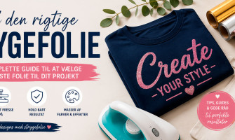 Find den rigtige strygefolie