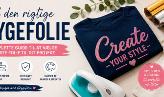 Find den rigtige strygefolie