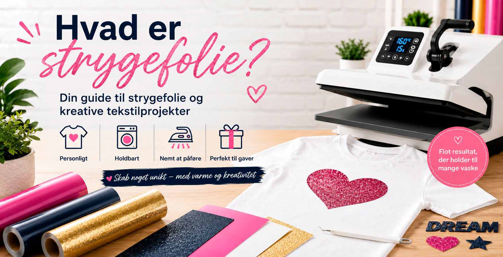Hvad er strygefolie? Alt du skal vide, før du går i gang Hvad er strygefolie? Alt du skal vide, før du går i gang