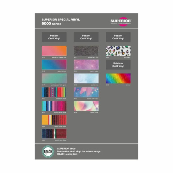 Colour Chart SUPERIOR 9000