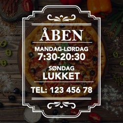 Åbningstider #14 Åbningstider #14