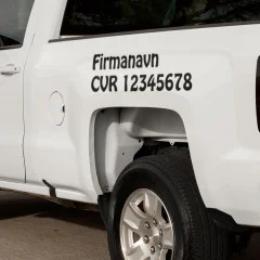 Firma klistermærker