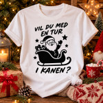 Jule strygemærke – Vil du med en tur i kanen?