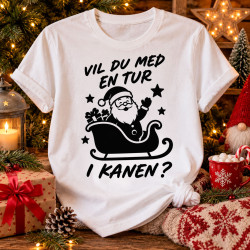 Jule strygemærke – Vil du med en tur i kanen? Jule strygemærke – Vil du med en tur i kanen?