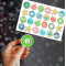 Advent Calendar Stickers with numbers 1-24