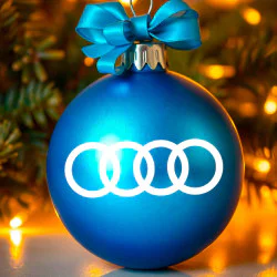 Audi juleklistermærker til julekugle Audi juleklistermærker til julekugle