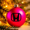 Honda juleklistermærker til julekugle