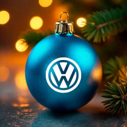 Volkswagen juleklistermærker til julekugle Volkswagen juleklistermærker til julekugle