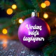 strygestof af høj kvalitet, Verdens bedste... (indsæt selv) til julekugle Verdens bedste... (indsæt selv) til julekugle