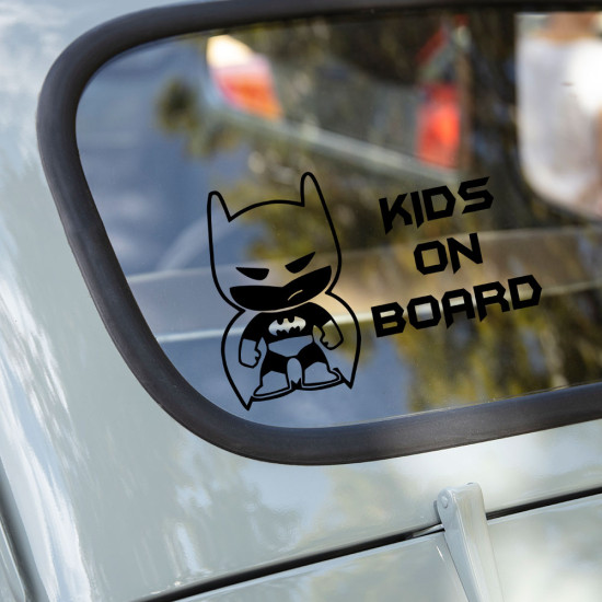 Kids on board - klistermærke #1