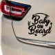 Baby on board - klistermærke #7