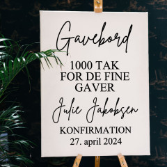 Klistermærker til konfirmation / nonfirmation