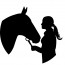 Horse silhouette 