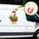 Printbar magnet folie - metermål