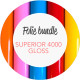 Vælg 10 Farver  - SUPERIOR 4000 Gloss skilte vinyl bredde 30,5cm