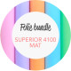 Vælg 10 farver - SUPERIOR 4100 Matt vinyl - bredde 30,5 cm