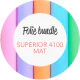 Vælg 10 farver - SUPERIOR 4100 Matt vinyl - bredde 30,5 cm