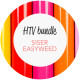  Siser P.S. Film EasyWeed - 10 valgfrie ruller bredde 30 cm.