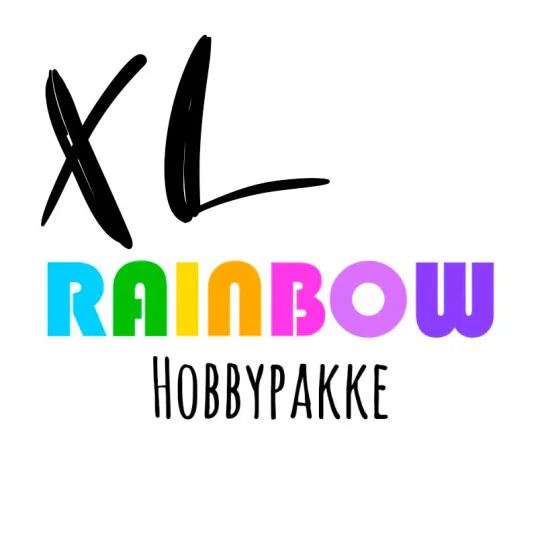 strygestof af høj kvalitet, Hobbypakke XL RAINBOW HOBBYPAKKE