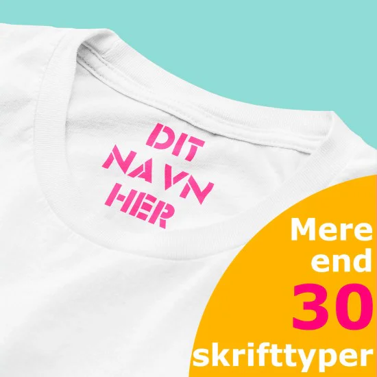 strygestof af høj kvalitet, Design dit eget navnemærke Design dit eget navnemærke