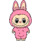 Labubu hel figur Gratis SVG-filer
