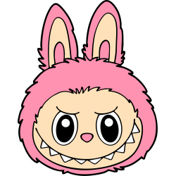 Labubu ansigt Gratis SVG-filer Labubu ansigt Gratis SVG-filer