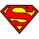 Superman logo Gratis SVG-filer 