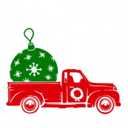 Christmas Truck 1 Gratis SVG-filer Christmas Truck 1 Gratis SVG-filer