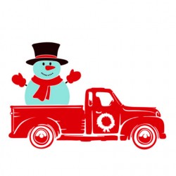 Christmas Truck 10 Gratis SVG-filer Christmas Truck 10 Gratis SVG-filer