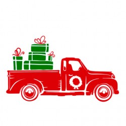 Christmas Truck 5 Gratis SVG-filer Christmas Truck 5 Gratis SVG-filer