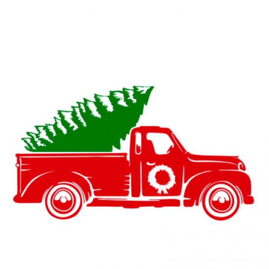 strygestof af høj kvalitet, Christmas Truck 7 Christmas Truck 7