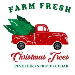 Farm Fresh Truck Gratis SVG-filer