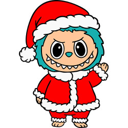 labubu christmas santa Gratis SVG-filer labubu christmas santa Gratis SVG-filer