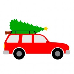 Xmas cars 1 Gratis SVG-filer Xmas cars 1 Gratis SVG-filer