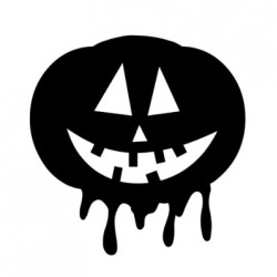 Halloween græskar - sort silhuet Gratis SVG-filer Halloween græskar - sort silhuet Gratis SVG-filer