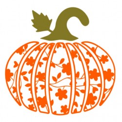 decorative pumpkin with leaves Gratis SVG-filer decorative pumpkin with leaves Gratis SVG-filer