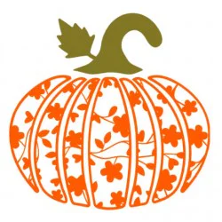 decorative pumpkin with leaves Gratis SVG-filer decorative pumpkin with leaves Gratis SVG-filer