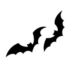 Flying Bats Gratis SVG-filer Flying Bats Gratis SVG-filer