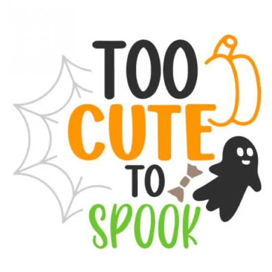 strygestof af høj kvalitet, too cute to spook too cute to spook