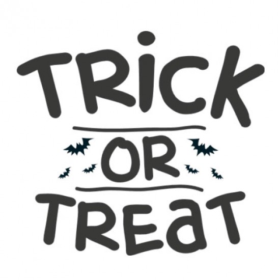 high-quality heat transfer vinyl, Trick or Treat saying Trick or Treat saying