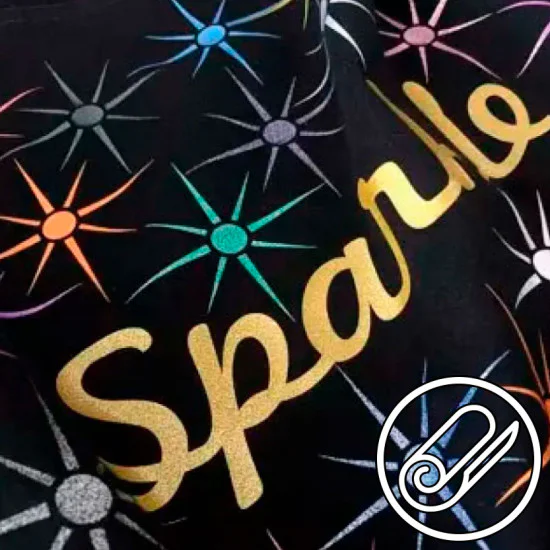 strygestof af høj kvalitet, Siser Sparkle - Metermål Siser Sparkle - Metermål