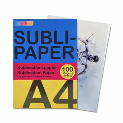 Subli-Print Sublimeringspapir A4 – 100 ark til sublimationstryk Subli-Print Sublimeringspapir A4 – 100 ark til sublimationstryk