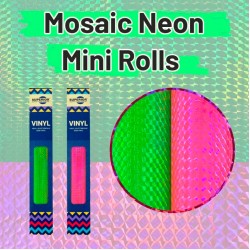 SUPERIOR 9700 Mosaik Neon Vinyl minirulle SUPERIOR 9700 Mosaik Neon Vinyl minirulle