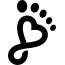 Heart foot 