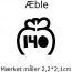 Æble (max 80stk pr ark) 